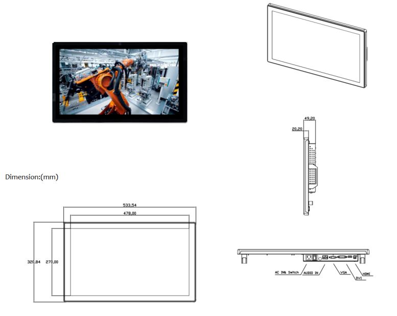 GN215FNN01.0?Touch?monitor